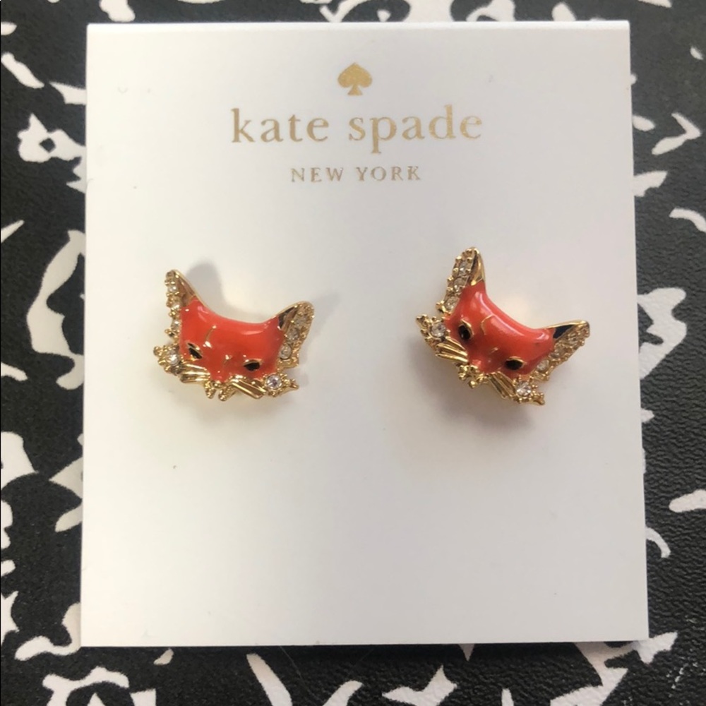 Kate Spade Fox Earrings